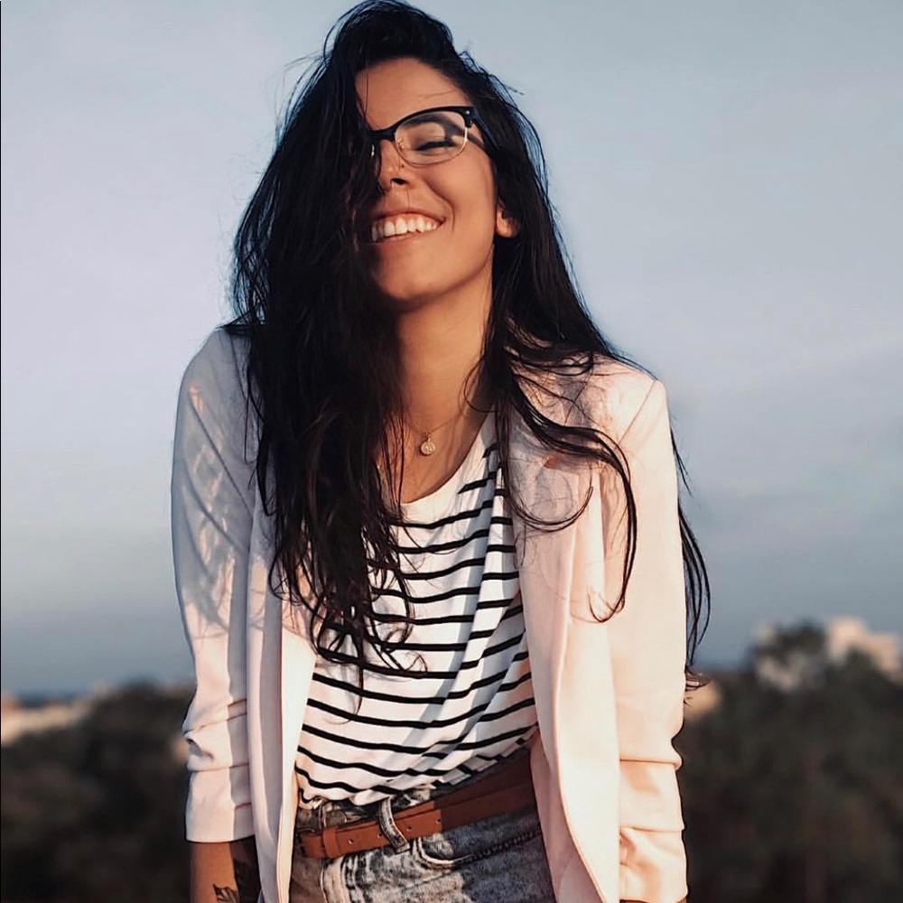 Pink Long Blazer